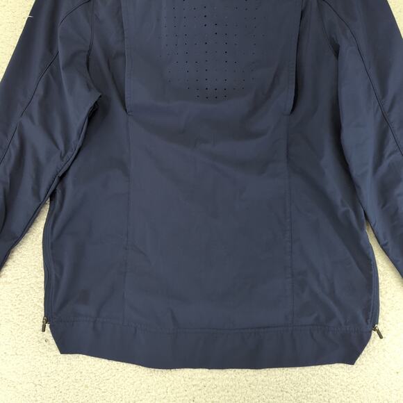 Nike Basketball Hyper Elite Dri-Fit Jacket Vented Bomber Navy Blue Men's Size XL - Picture 6 of 9